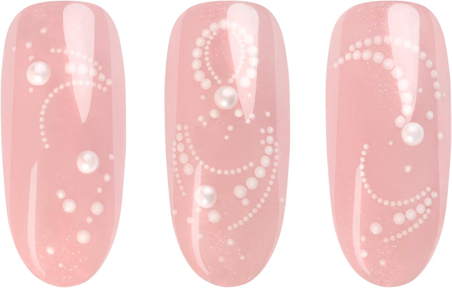 NÉONAIL Nagelstickers 3D - 61 Muster - Ozdoby do paznokci - Nägel Selber Machen - Nails - Nageldesign - Akcesoria - Nailart - Nail Art Zubehör - Nagel Deko - Nagelschmuck - Dekoration Nageldesign - Weiß