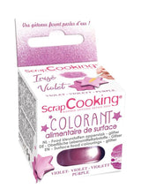 Scrapcooking - Limonkowy Barwnik spożywczy - Jadalny proszek brokatowy do powierzchni - Do ciast, ciastek, makaroników, czekolady i krówek - Limonkowy - 4087