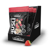 Layenberger 3K High Protein Müsli, 50% Eiweiß i 18% Kohlenhydrat - opakowanie pojedyncze (1X 390 G) - Schoko-Nuss Cereale Naty Shop 1,08 Kg (opakowanie 1Er) Rote Beeren Mix