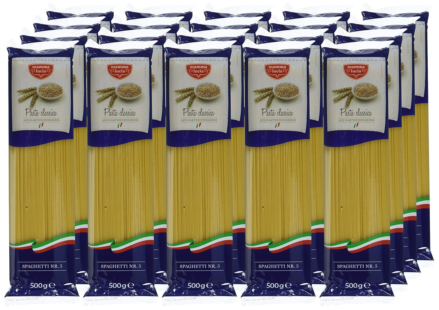Makaron Spaghetti nr 5, opakowanie 20 szt. (20 x 500g)