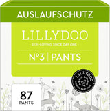 Spodnie LILLYDOO przyjazne dla skóry, rozmiar 5 (12-17 kg), opakowanie miesięczne (105 sztuk)