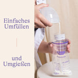 Lansinoh Muttermilchbeutel - 25 Stück - Zum Sicheren Aufbewahren Und Einfrieren Von Muttermilch - Hygienisch & Platzsparend Akcesoria Żywność i karmienie piersią Bebe Naty Shop