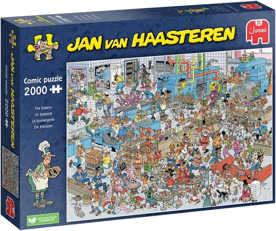 Jan Van Haasteren, Piekarnia, układanka 2000 elementów dla dorosłych Puzzle Naty Shop Domyślny tytuł