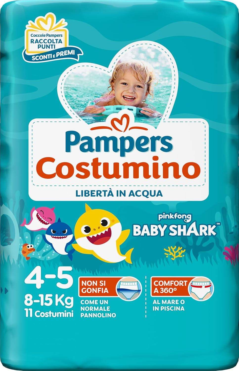 Pampers the Custom, 22 pieluszki, rozmiar 4, 8-15 kg