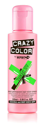 GO TOXIC Półtrwały krem koloryzujący do włosów UV, 100 ml (1 opakowanie) Naty Shop Go Toxic farba do włosów 100 ml (1 opakowanie)