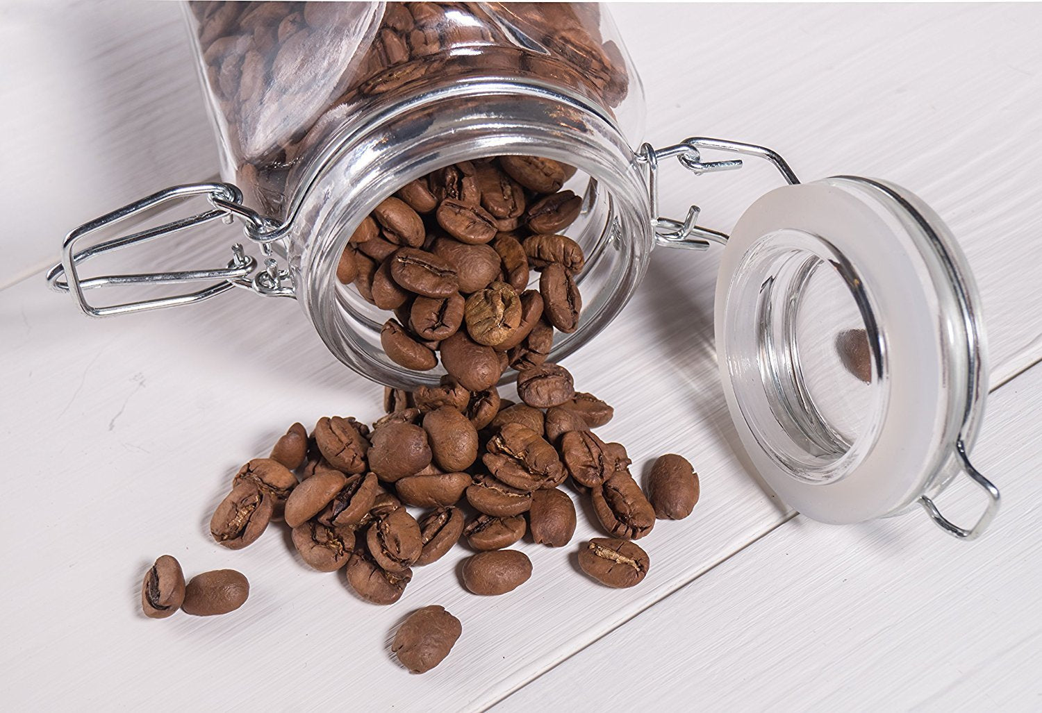 Kawa Jumbo | Elefantenkaffee Maragogype (1000 g, Whole Bohnen) - Die größten Bohnen der Welt, ohne Säure, wyjątkowo łagodny