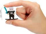 Jada Toys - Minecraft Blind Pack Nanofigs, Wave 2, Minecraft Legends Nano Metal Figurka kolekcjonerska, różne modele, 4 cm, wiek 3+, czarne figurki Naty Shop