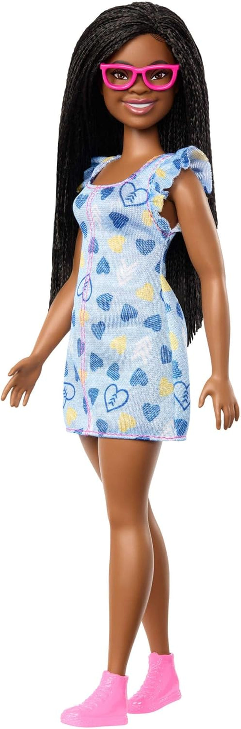 Lalka Barbie Fashionistas nr. 229 z zespołem Downa w sukience Heart, opracowanej we współpracy z Narodowym Towarzystwem Zespołu Downa, HYK14 Naty Shop Dolls Default Title