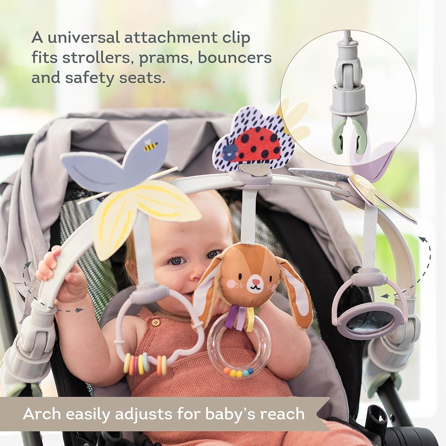 13315 - Ogród ze sprężyną do zabaw Bebe Toys Naty Shop