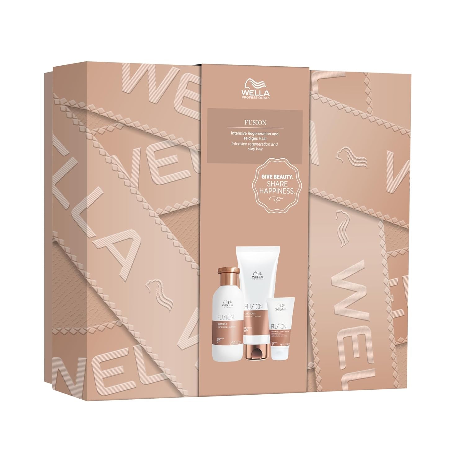 Wella Professionals Fusion Intense Repair - Profesjonalna pielęgnacja zniszczonych włosów Wella Zestaw pod prysznic i do kąpieli Advantage