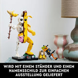 LEGO Fortnite Bone Shali — W zestawie miotacz farby i miska — Przedmiot kolekcjonerski dla fanów gier wideo — Zestaw do budowania dla dorosłych jako dekoracja domu lub biura — 77072 Zestawy do budowania Besuche den LEGO-Store