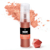 DecoRom, brokat jadalny, proszek, 10 gramów Glitter Naty Shop Roségold