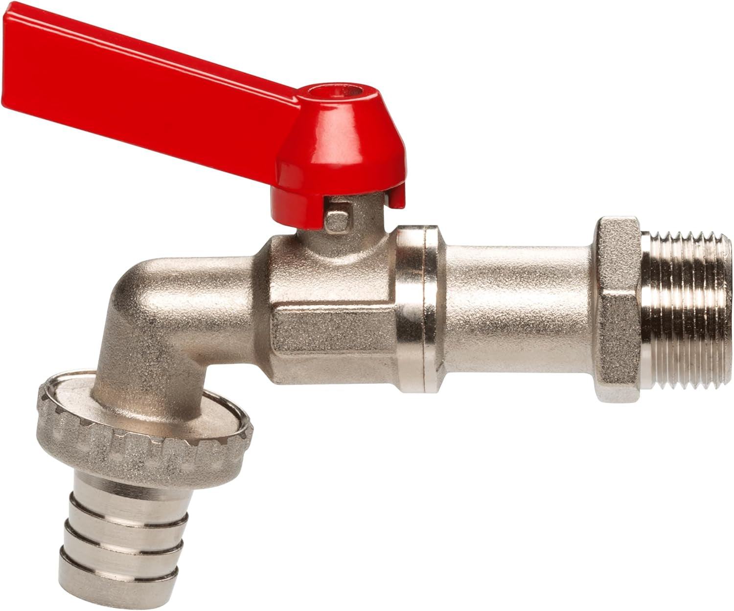 Zawór kulowy Gardena: zawór do zastosowań wewnętrznych i zewnętrznych, gwint 33,3 mm (G 1 cal), do węży 19 mm (3/4 cala) (7333-20)