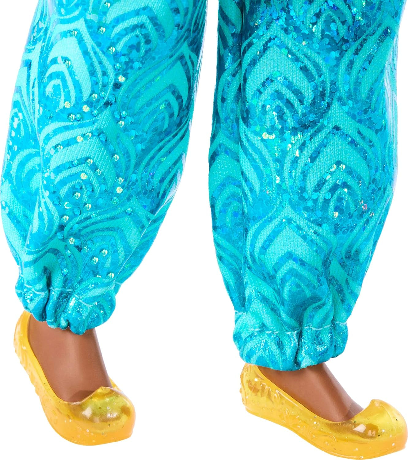 Mattel Disney Princess Toy Jasmine przegubowa modna lalka z błyszczącymi ubraniami i akcesoriami Disney filmowy prezent dla dzieci HLW12
