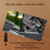 Handpresso - Handcoffee Auto 21000 | Samochodowy ekspres do kawy 12 V - 12-woltowy ekspres do kawy do samochodów | Ekspres do kawy Senseo Pad do samochodu - podróżny ekspres do kawy 12 V | Ekspres 12 V do samochodów kempingowych