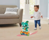 Vtech Baby Catch Me Puppy - Zmotoryzowany szczeniak na deskorolce zachęca do ruchu - Z ruchomymi uszami, piosenkami, dźwiękami i treściami edukacyjnymi - Dla dzieci w wieku 12-36 miesięcy Bebe Toys Naty Shop