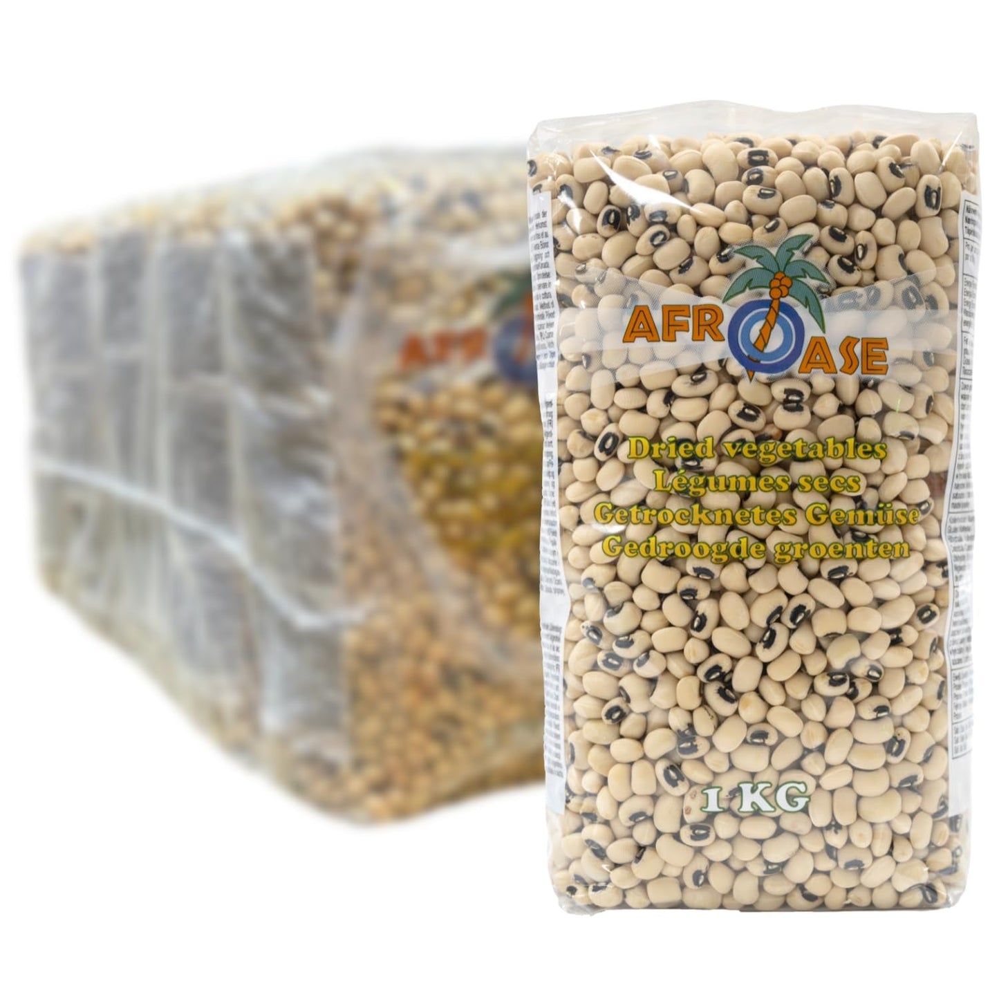 AFROASE - Groszek czarnooki - 1 x 1 kg