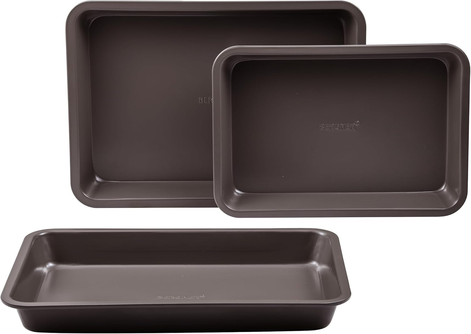 BERGNER BAKING LOVERS - Zestaw Von 2 X 6 Cup Muffinformen - Kohlenstoffstahl Mit Ilag Essential, PFOA Frei, Leicht Zu Reinigen Formy i blachy do pieczenia Naty Shop 4,5 Cm | 25 cm | 34,3 cm