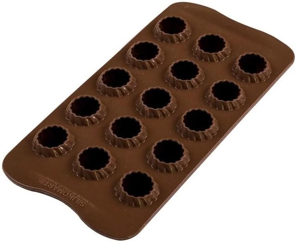 Silikomart 199384, Foremka do czekolady 3D Kuchenny płomień Naty Shop