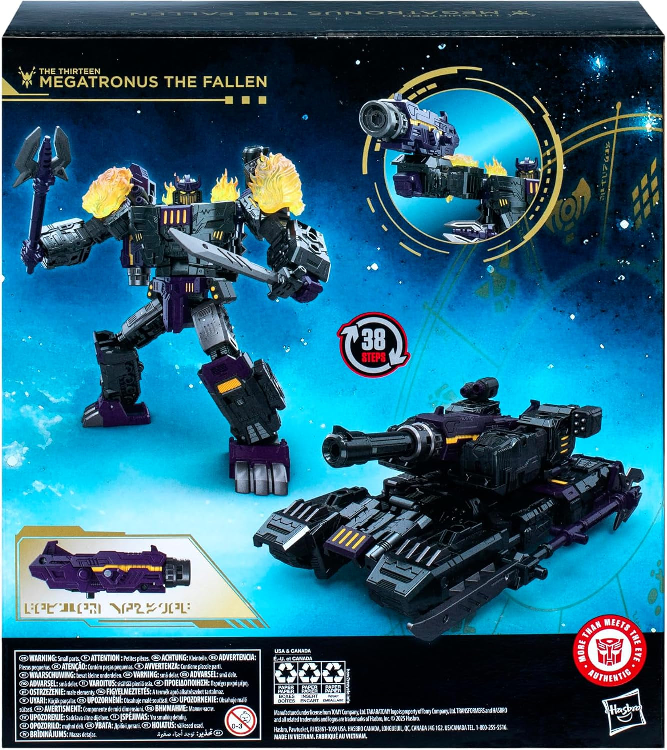Transformers Age of the Primes Leader-Class Trzynaście Megatronus the Fallen Figurki Naty Shop