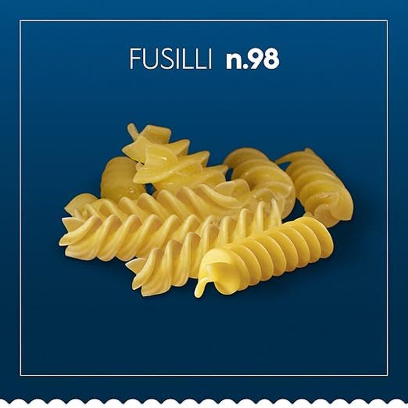 Barilla Pasta Classic Fusilli nr 98 z wysokiej jakości pszenicy durum, zawsze al dente, Chili, Spaghetti, Fusilli, Penne, włoski, 500g