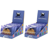 Wegańskie ciasteczka migdałowe ze słonym karmelem – pakowane pojedynczo, bezglutenowe, organiczne płatki owsiane migdałowe, bez soi – 12 x 50 g opakowanie zbiorcze (opakowanie 2 szt.)