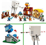 LEGO Minecraft Atak balonem duchów — zabawka dla graczy dla dzieci — gra wideo do budowania z domem, kurczakiem i golemem — gadżety filmowe dla chłopców w wieku od 10 lat — 21273 Zestawy do budowania Szukaj w sklepie LEGO