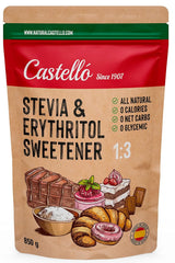 Stewia + Erytrytol 1:3 Słodzik, 1G = 3G Cukier, 850 gramów Słodziki Naty Shop