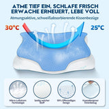 Poduszka pod szyję Cloudétoile Poduszka z pianki Memory - 2 w 1 Ergonomiczna poduszka ortopedyczna Poduszka z pianki Visco Poduszka podtrzymująca szyję z regulacją wysokości Poduszka z pianki Memory biała 64X38X12cm Poduszki ortopedyczne szyjki macicy Naty Shop