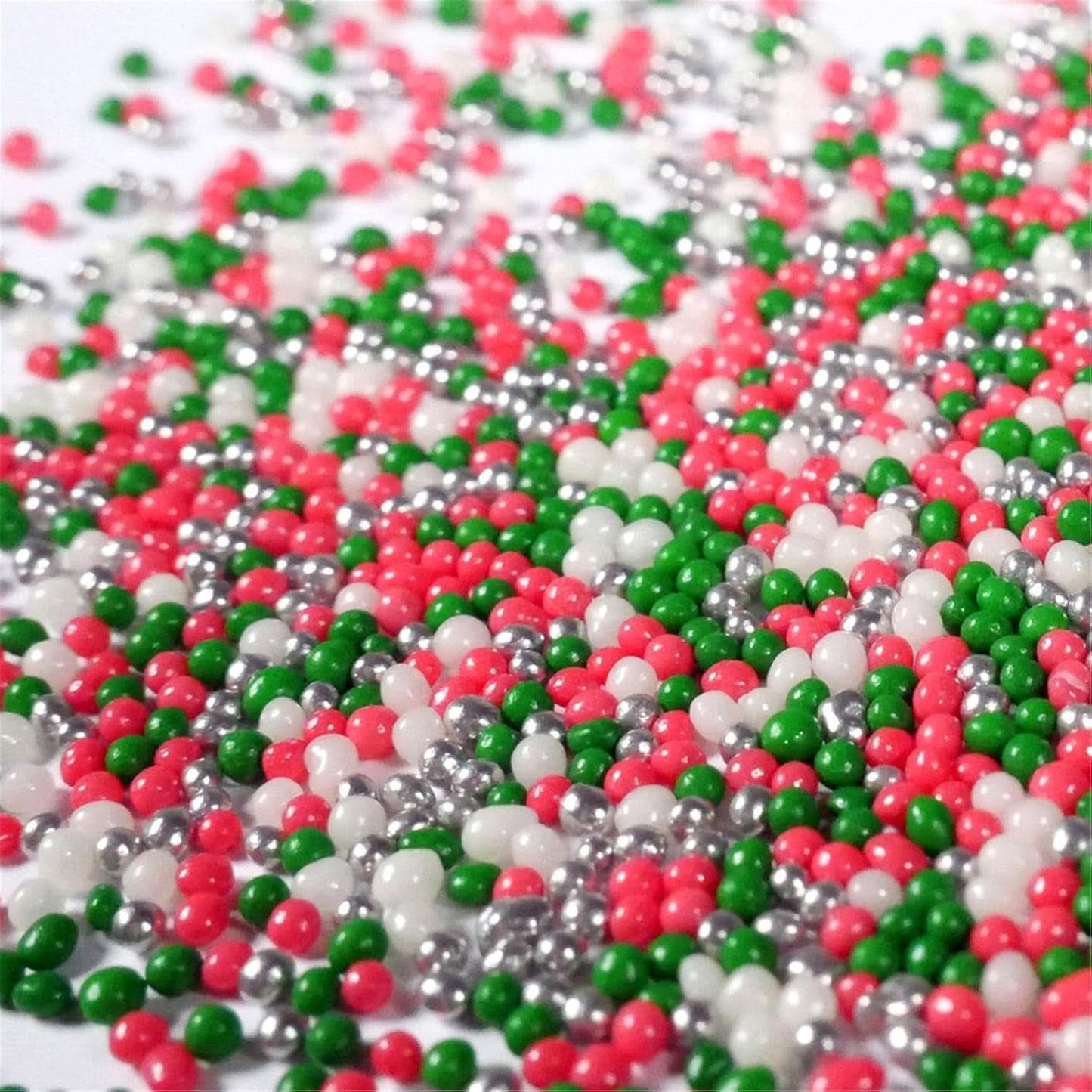 Sprinkle Hero Nonpareille Twinkle Christmas, 40 gramów Sprinkles Naty Shop