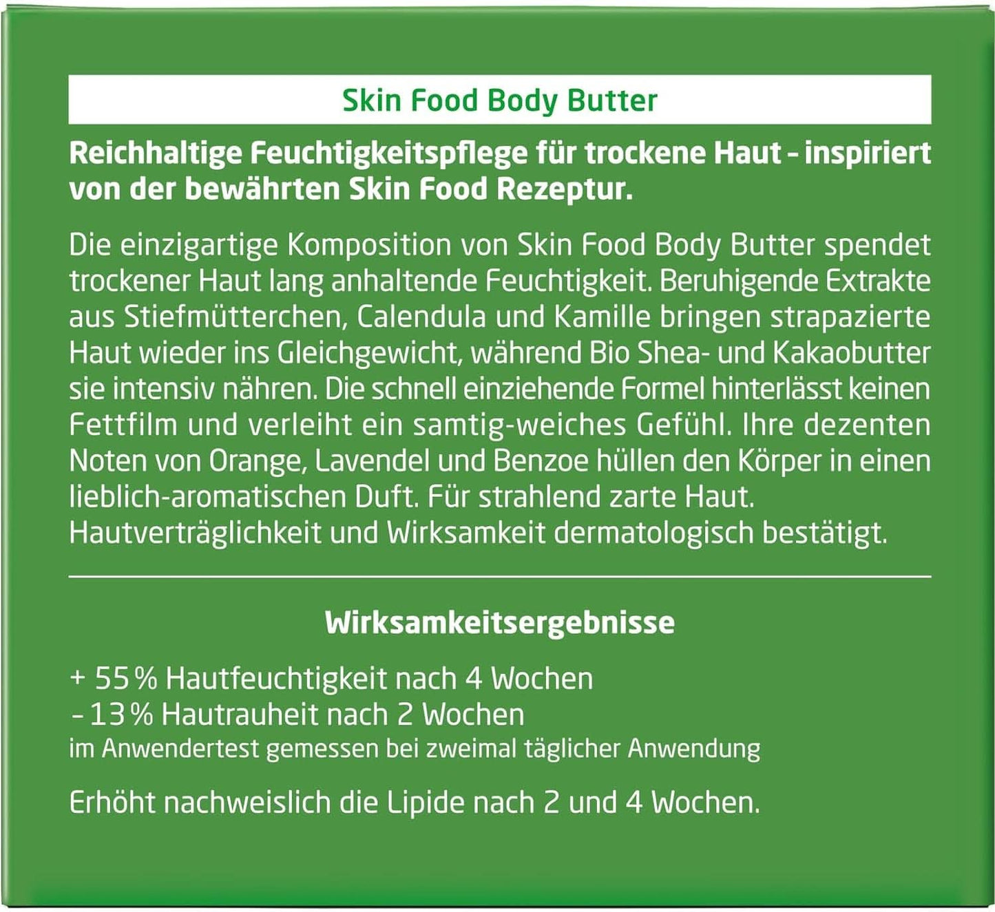 WELEDA Organiczne masło do ciała Skin Food, unisex krem ​​do pielęgnacji ciała do pielęgnacji skóry suchej i szorstkiej, 150 ml Prysznic i kąpiel Naty Shop