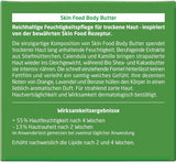 WELEDA Organiczne masło do ciała Skin Food, unisex krem ​​do pielęgnacji ciała do pielęgnacji skóry suchej i szorstkiej, 150 ml Prysznic i kąpiel Naty Shop