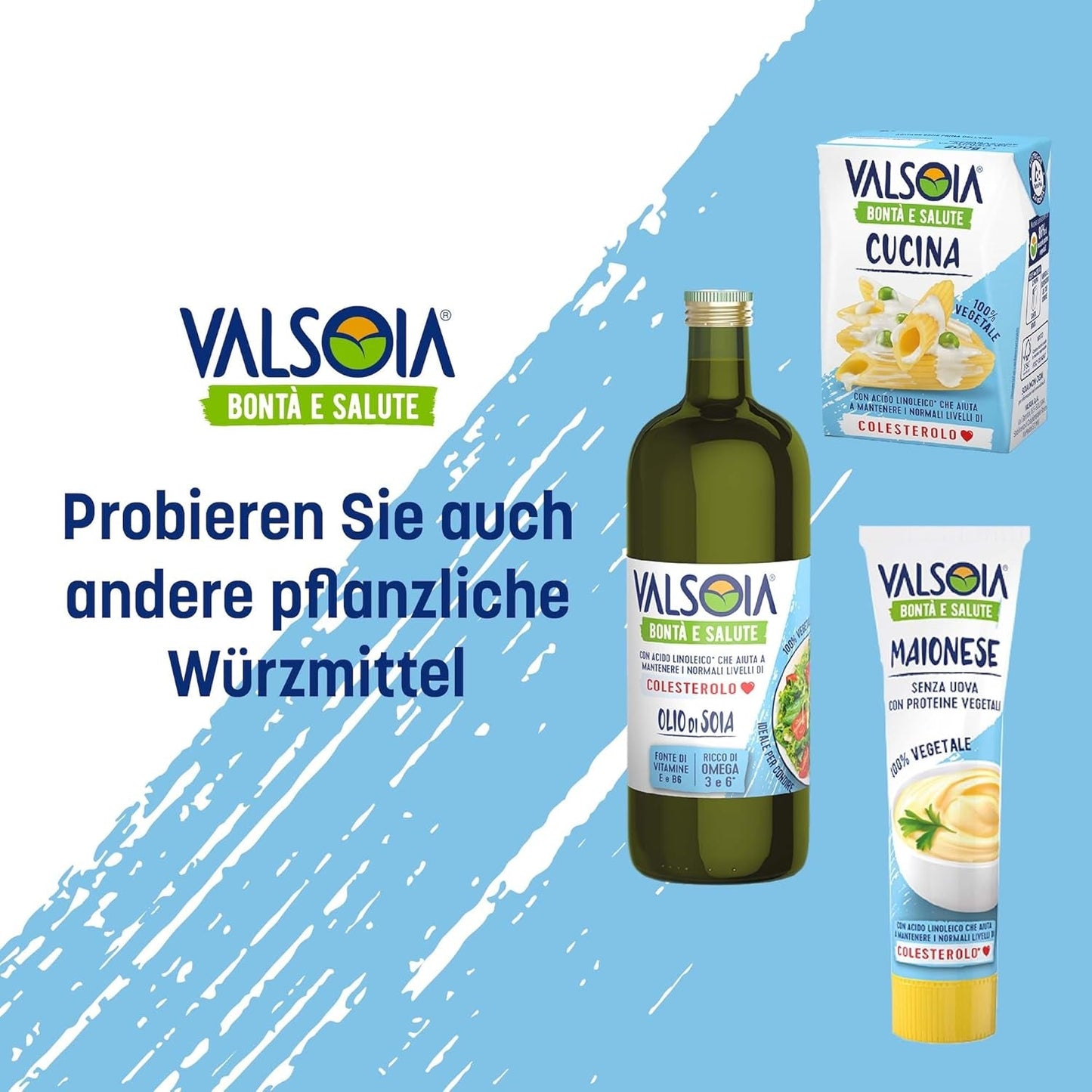 Condisoia krem, idealny krem ​​do gotowania dla osób z nietolerancją laktozy, wegan i wegetarian, wszechstronny w kuchni, 6 x 200 g