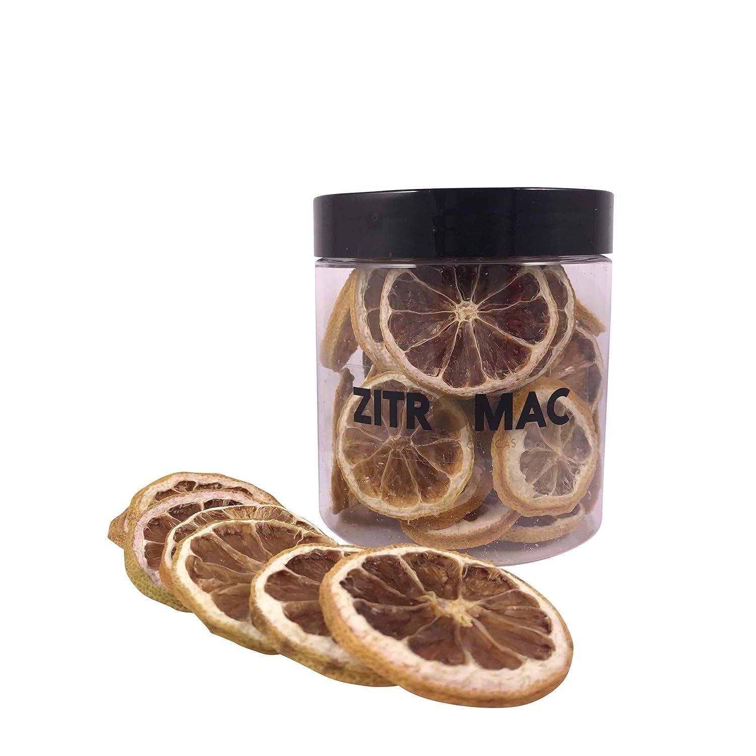 45g Plasterki suszonej cytryny, plastry suszonych owoców do koktajli, suszona cytryna do dekoracji świątecznej, grzane wino, herbata, wypieki|100% naturalne suszone cytryny Produkty suszone Naty Shop 45G