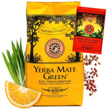 Yerba SARSAPARILLA 400G ● Słodka i orzeźwiająca herbata Mate ● Liście Sarsaparilla ● Herbata Mate z liści Mate ● Herbata Yebra Mate z GUARANĄ 50G ● Yerba Mate Herbata sypka liściasta 450G ● Wegańska