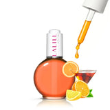 LALIILL Oliwka do skórek paznokci 75 ml - Himbeere Nagelpflegeöl - Nagelöl Pflege Für Nägel Nagelhaut - SPA Maniküre Naildesign Hände - Wegańskie - Z pipetą