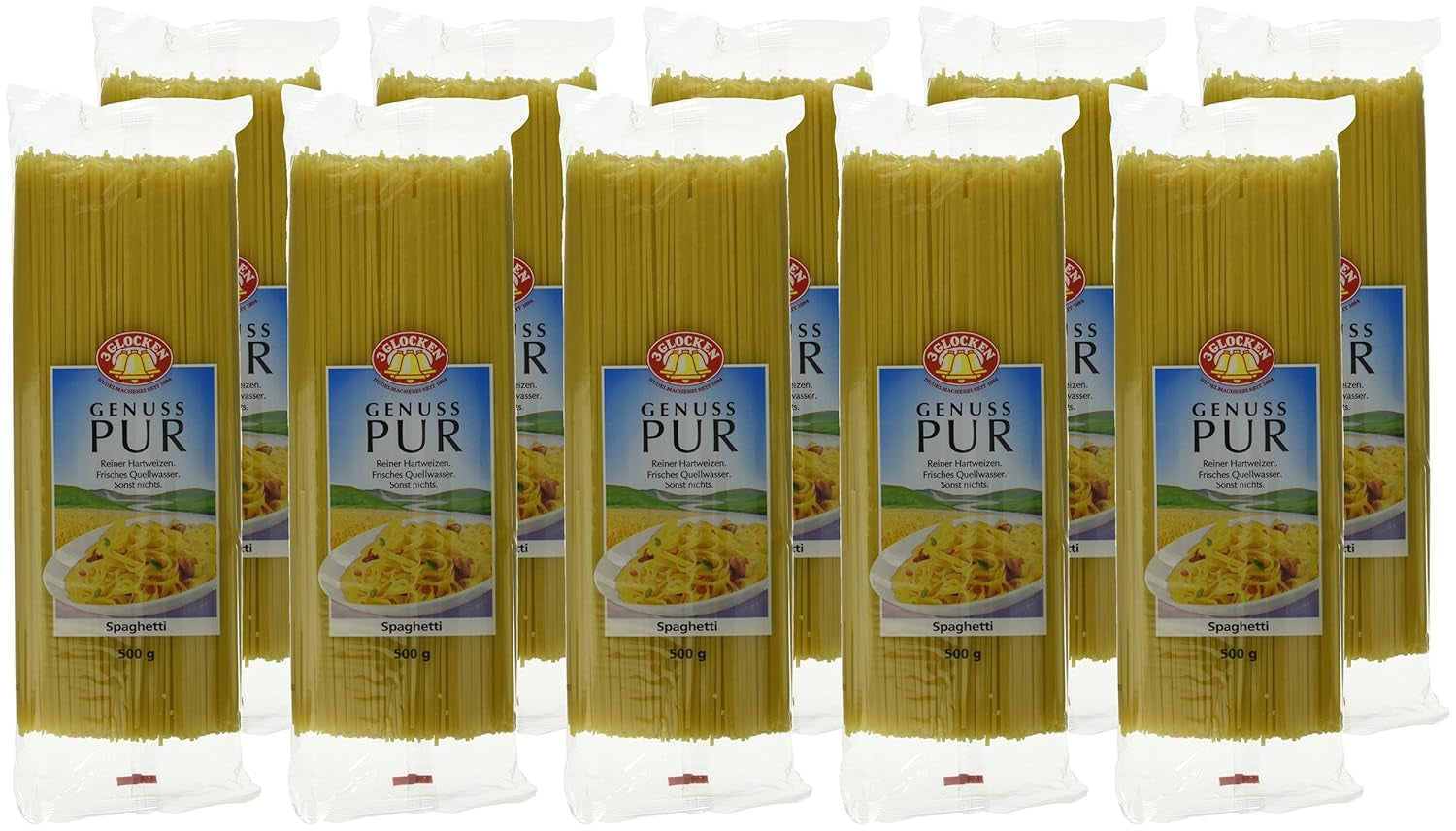 Makaron Pure Pleasure, opakowanie 10 sztuk (10 x 500 g)
