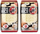 Ryż do sushi ITA-SAN, okrągłoziarnisty, najwyższej jakości, 100% czystej odmiany, szybkie i łatwe przygotowanie, wegański, halal, bezglutenowy (1 x 500g)