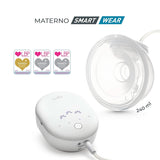 Nuvita Materno Smart Wear 1287W - Przenośny laktator elektryczny bez użycia rąk - technologia 3-fazowa, konfigurowalny, przenośny, dostępny zestaw do konwersji podwójnego laktatora Akcesoria Żywność i karmienie piersią Sklep Bebe Naty