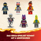 LEGO NINJAGO Arena turniejowa Zabawka przygodowa dla dzieci Zestaw Ninja z 6 kolekcjami minifigurek Zestaw do budowania Prezent urodzinowy dla chłopców i dziewcząt w wieku 7 lat 71818 Zestawy do budowania Besuche den LEGO-Store