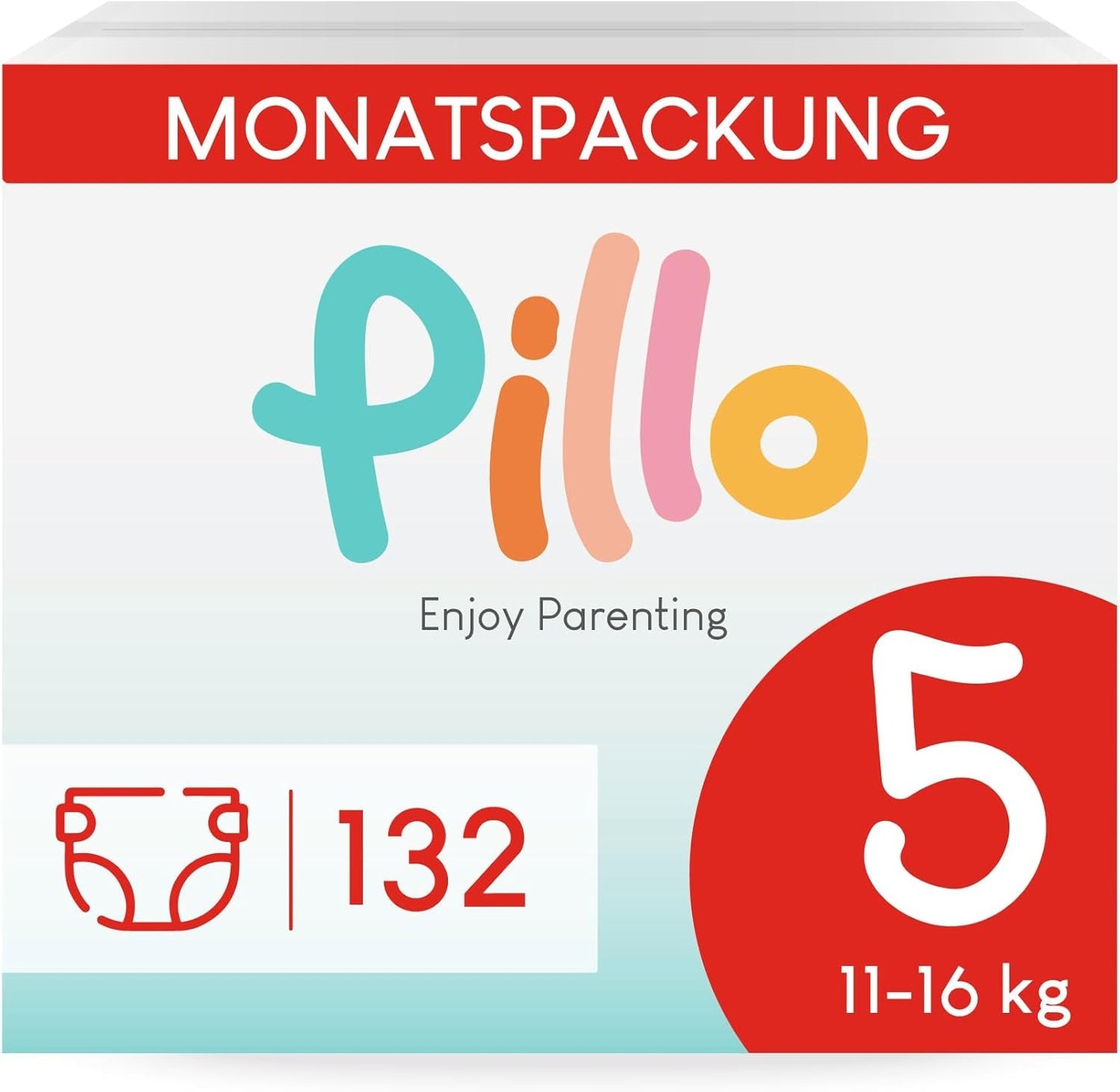 Pieluchy Pillo 3 - Pudełko 168 pieluszek, 6 paczek po 28 pieluszek rozm. 3 - Midi (6-10 kg) - Pieluszki dla niemowląt