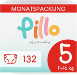 Pieluchy Pillo 3 - Pudełko 168 pieluszek, 6 paczek po 28 pieluszek rozm. 3 - Midi (6-10 kg) - Pieluszki dla niemowląt