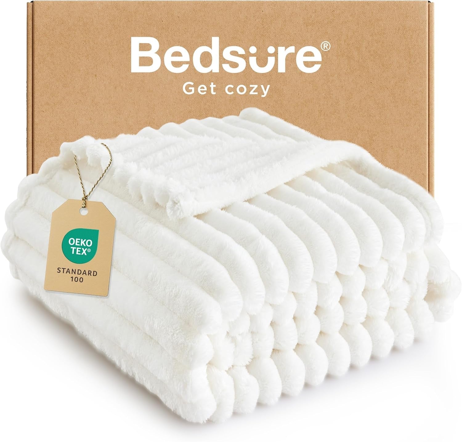 BEDSURE Zielony koc polarowy na sofę - Super miękkie, przytulne koce dla kobiet, uroczy mały koc dla dziewczynek, 127 x 152 cm Łóżka i koce Besuche den BEDSURE-Store Garden White/Opulent Tee Xl (50 "X 70")