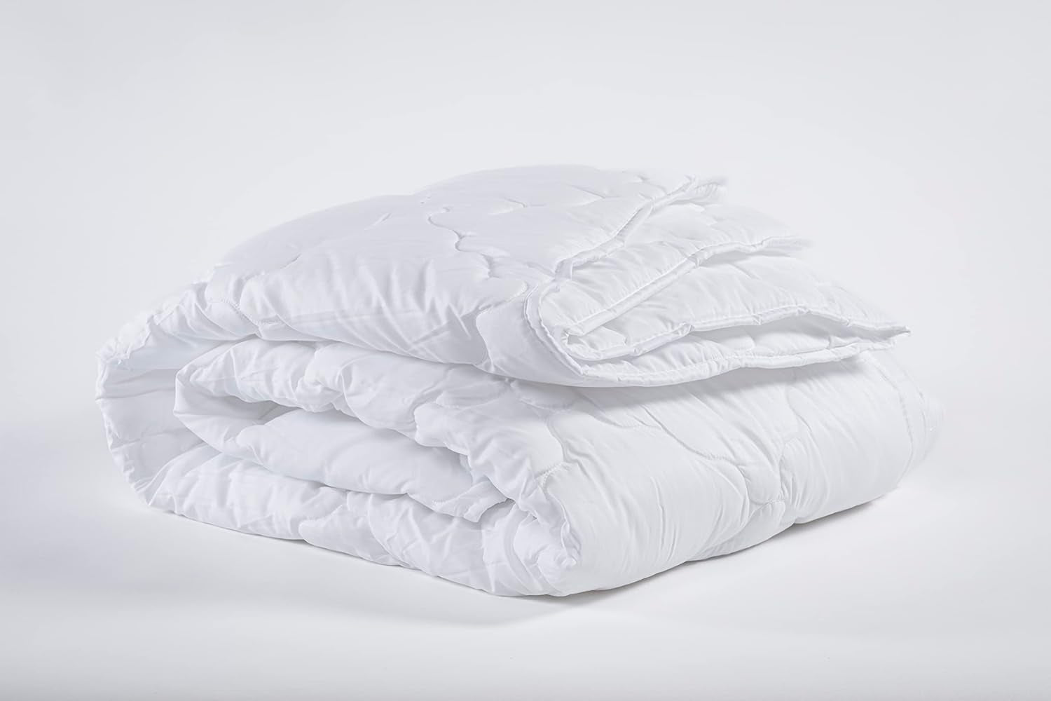 VIP Bardzo ważna kołdra puchowa na zimę, klasa 1, 100% poliester, silikon, karton, 155 x 205 cm, rozmiar 300, biała Kołdry i kołdry Naty Shop