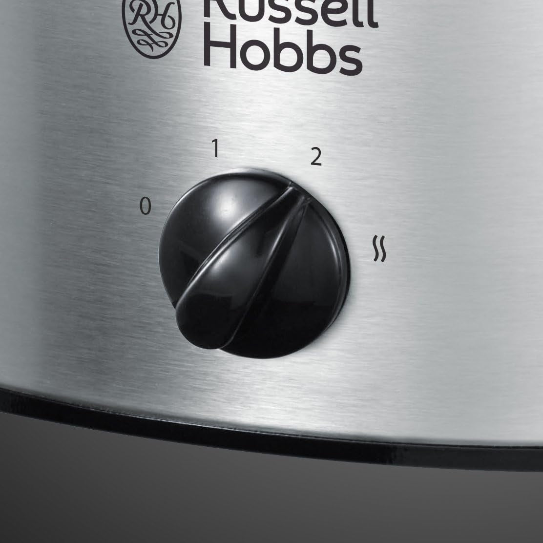 Wolnowar Russell Hobbs, 3,5 litra z powłoką nieprzywierającą, stal nierdzewna, 3 ustawienia temperatury i funkcja utrzymywania ciepła, Wolnowar 160 W Naty Shop