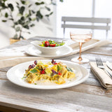 vivo - Grupa Villeroy & Boch – Niezbędny biały zestaw obiadowy 18 tlg. Weiß, Spülmaschinenfest, Mikrowellensicher, Geschirr Set für 6 Personen, Müslischalen, Speiseteller, Dessertteller, Premium Porzellan
