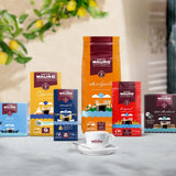 Caffè Mauro Torrefazione Kaffee Kompostierbare Pods, Recyclebare Verpackung, Original Mischung - 100 stück - Intensität 10/10 - Kompatybilny z podkładkami papierowymi ESE System 44 mm