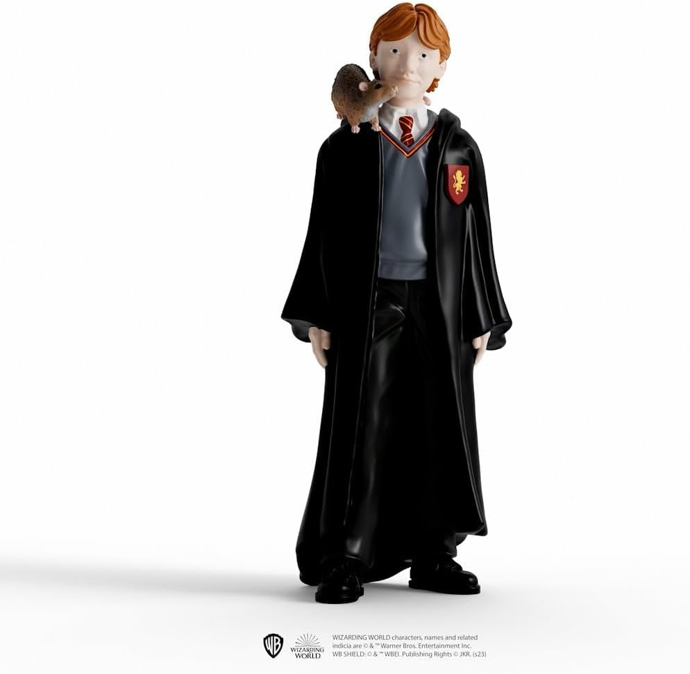 Schleich 42634 Ron Weasley i Skulls, od 6 lat, Harry Potter - figurka do zabawy, 4 X 2 X 10 cm Figurki Naty Shop