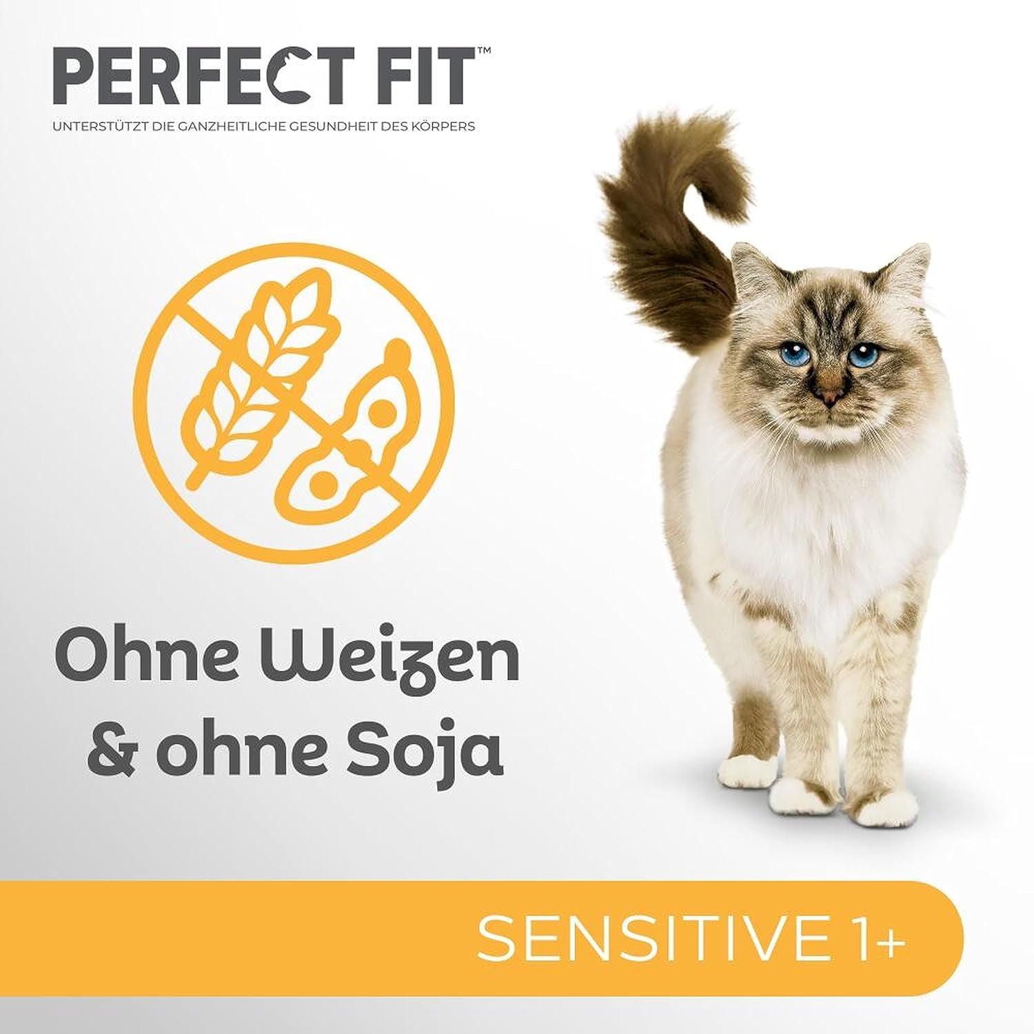 Mokra karma dla kotów Perfect Fit Sensitive 1+ z kurczakiem w sosie, 12 saszetek, 12 x 85 g - Mokra karma premium dla wrażliwych kotów od 1 roku, bez pszenicy i soi, wspomagająca trawienie