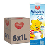 Milupa Milupino Gotowe do spożycia mleko wzrostowe (6x1L), od 1 roku, dla małych dzieci w fazie wzrostu